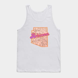 Arizona Map Tank Top